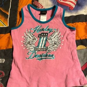 Toddler Harley Davidson tank top